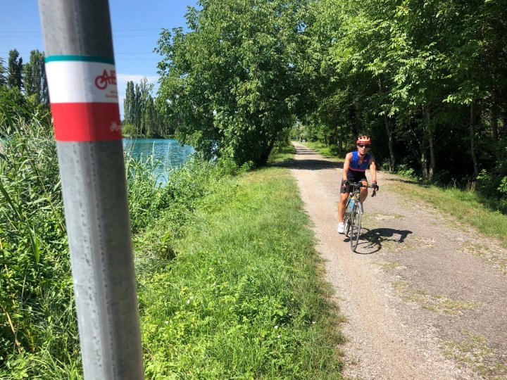 L'app di AIDA, la ciclovia che attraversa il nord Italia | Itineraria